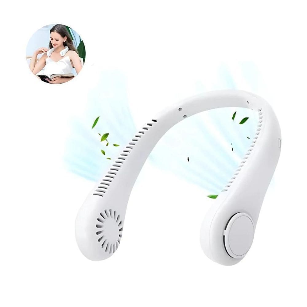 Ventilador De Pescoço Tecnologia De Refrigeração Silenciosa
