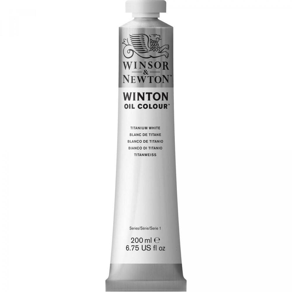 Tinta Oleo Winton Winsor & Newton 644 Titanium White 200Ml