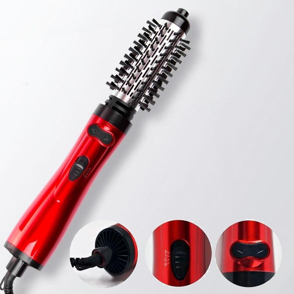 Escova Rotativa 2 Em 1 Top Seca E Alisa 110V