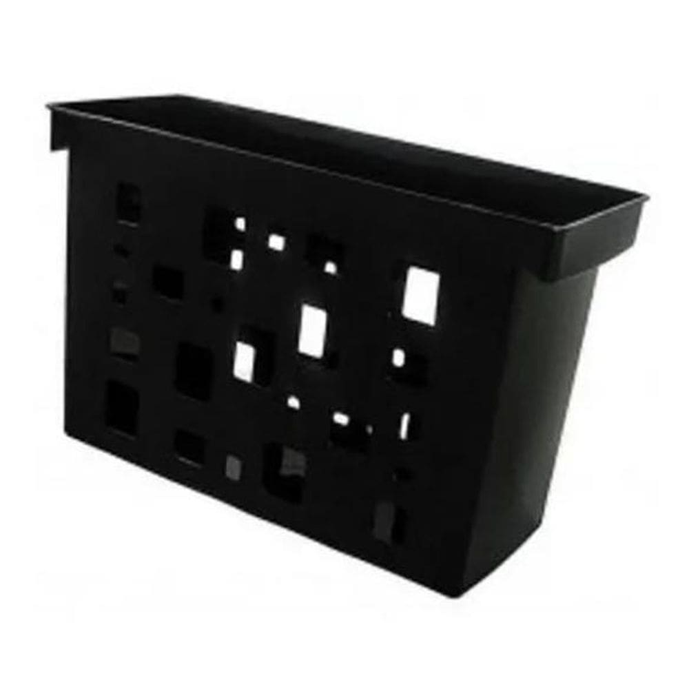 2X Caixa Arquivo Preto Dellocolor Sem Pasta Suspensa Documen