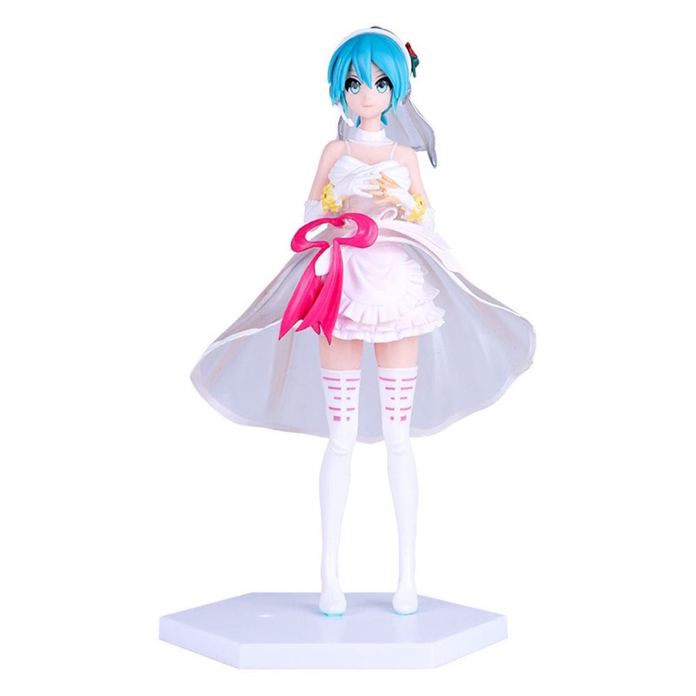 Coleção de vestidos de noiva Anime Figure Toy Hatsune Miku