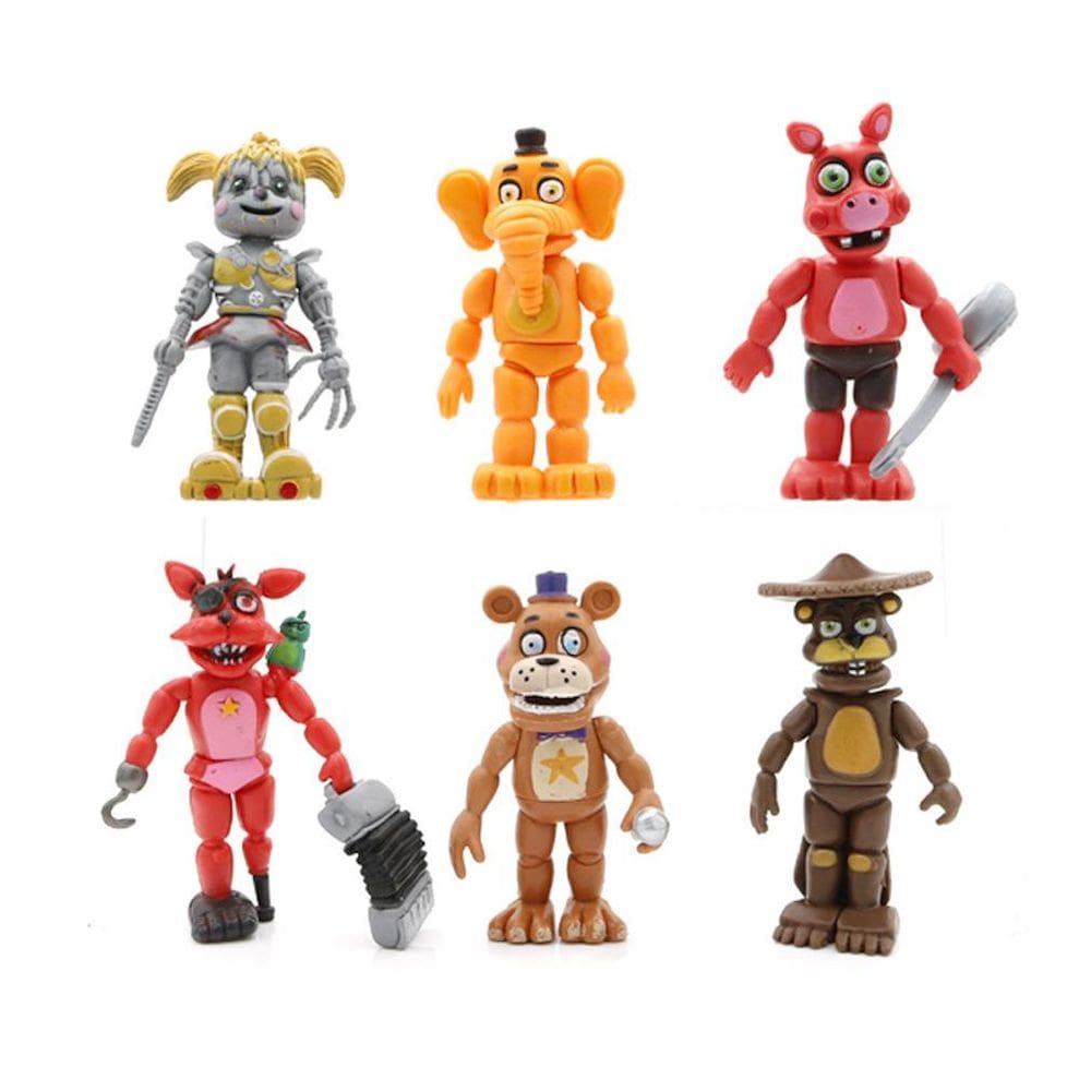 Conjunto de bonecos Five Nights at Freddy`s Toy Doll, coleção de anime