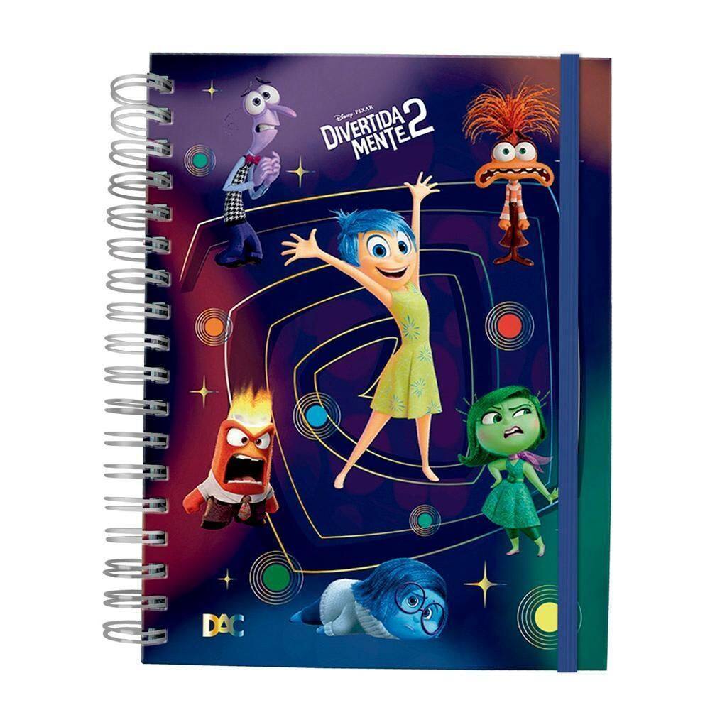 Caderno Divertida Mente 2 - Smart Mini 10X1 80F Dac