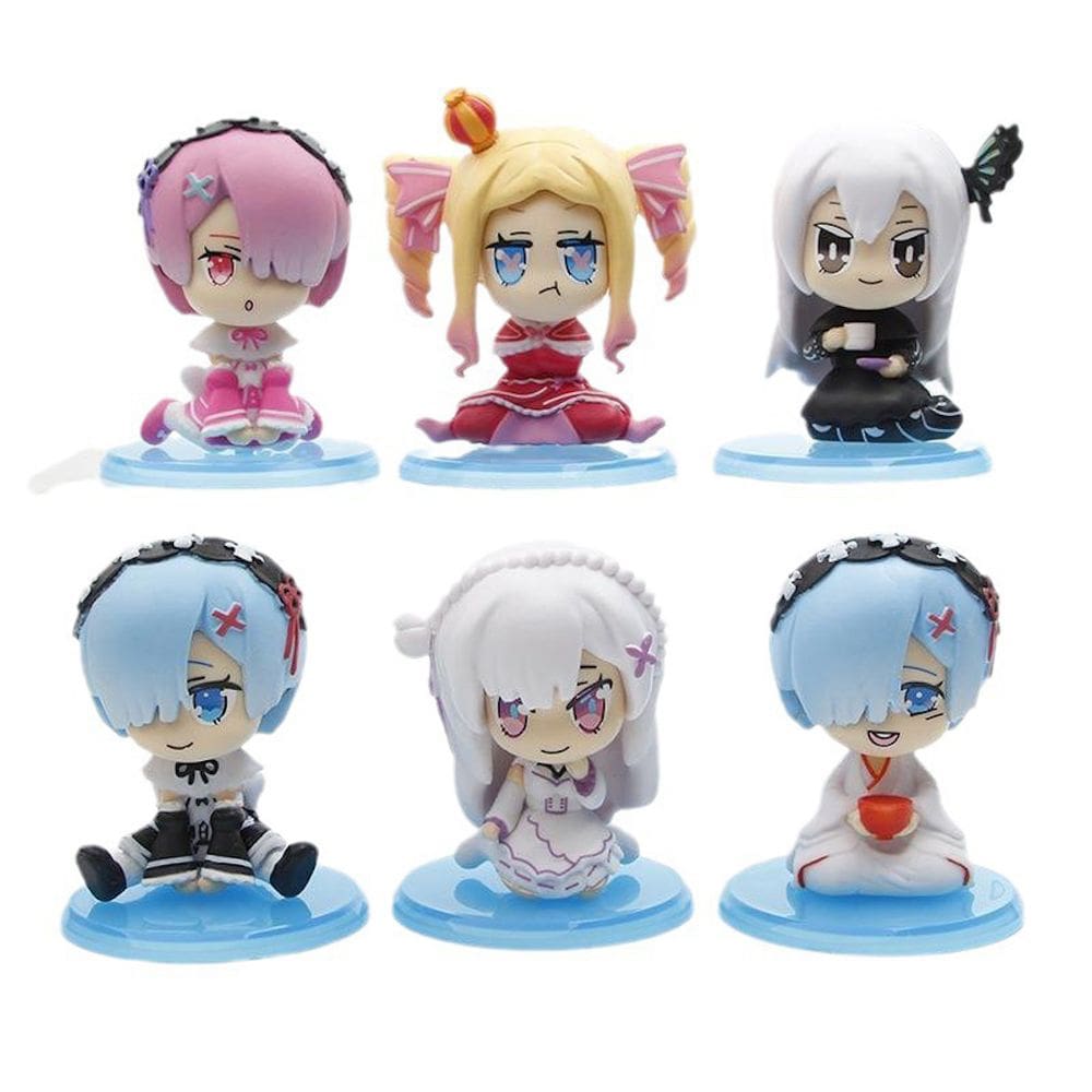Toy Figure Re: ZERO Starting Life in Another Worlds, 6 unidades