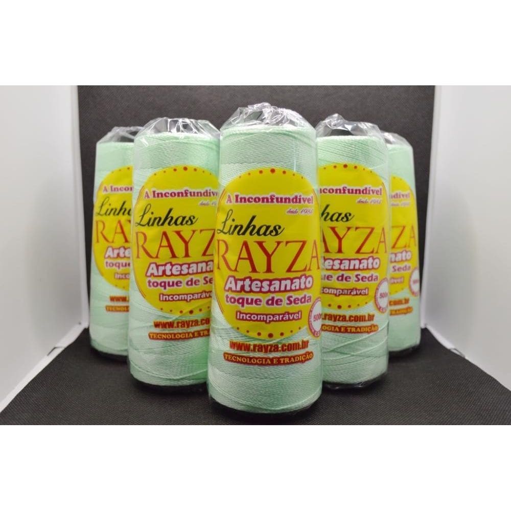 Linhas Para Crochê Rayza Artesanato Grossa-Verde Agua