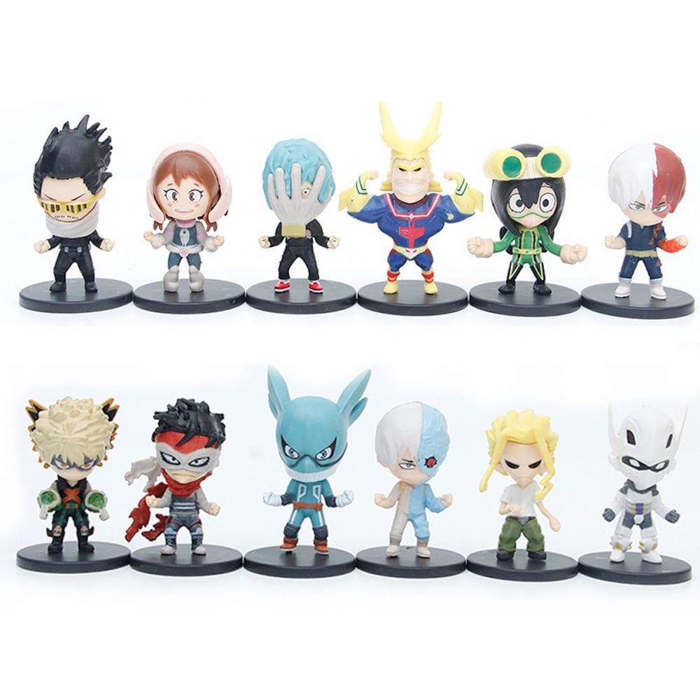 Coleção de brinquedos de figuras de anime Model D My Heros Academias