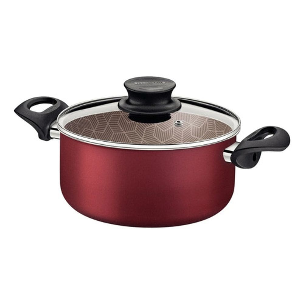 Caçarola Paris Vermelho - 24cm - 4,9L - Tramontina