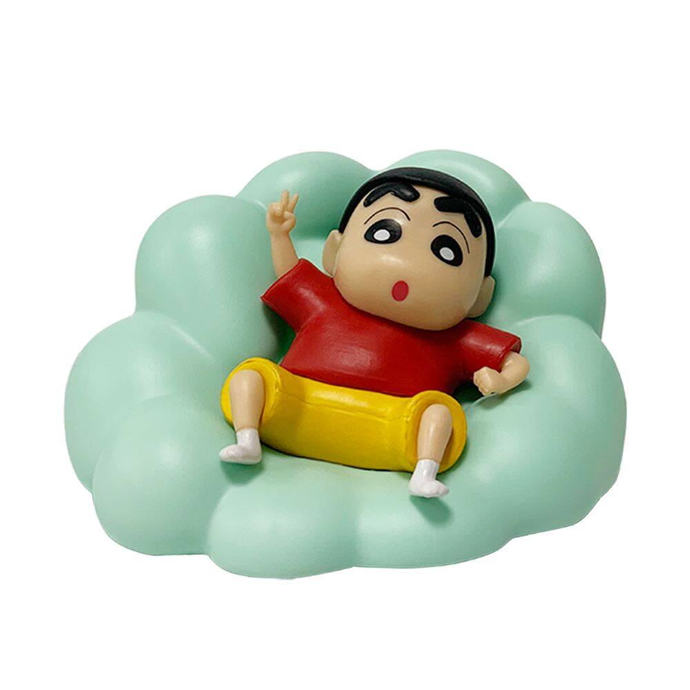 Brinquedo de boneco de anime, modelo colecionável, estatueta, lápis, canetas e chans