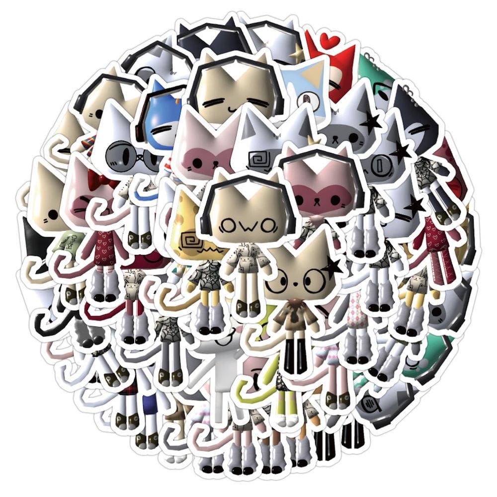 Pacote de adesivos Inoue Toros Anime 50 unidades de desenho animado decorativo