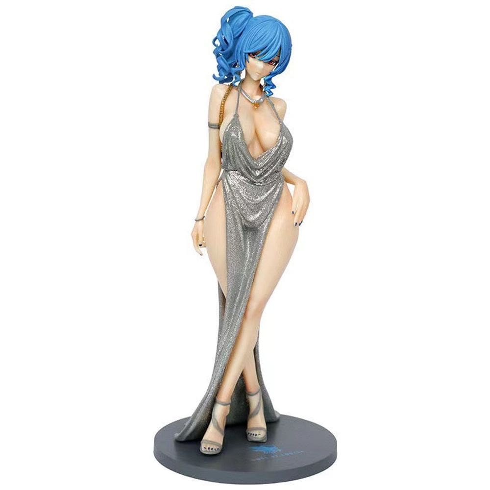 Boneco de anime, modelo colecionável, Azurs Lanes, Uss St Louis