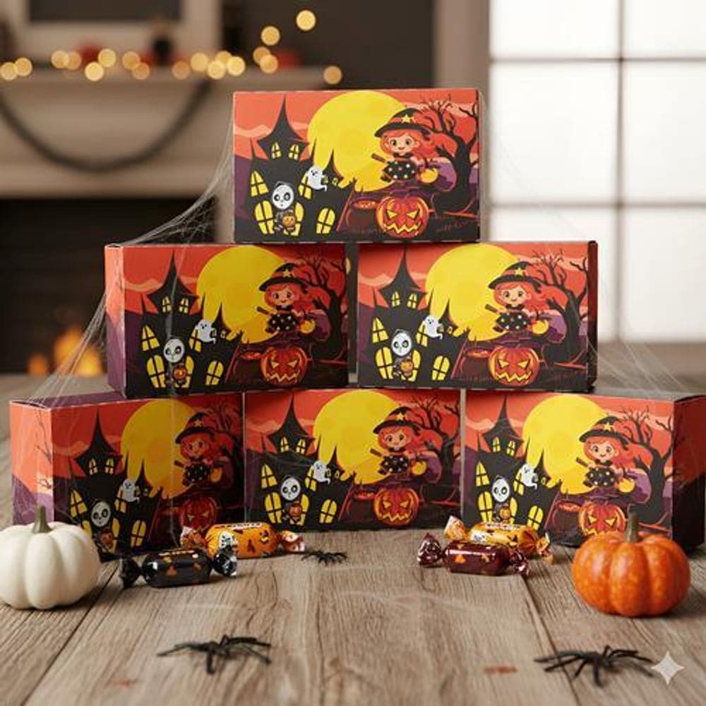 50 Lembrancinha Halloween Festa Infantil Bruxinhas