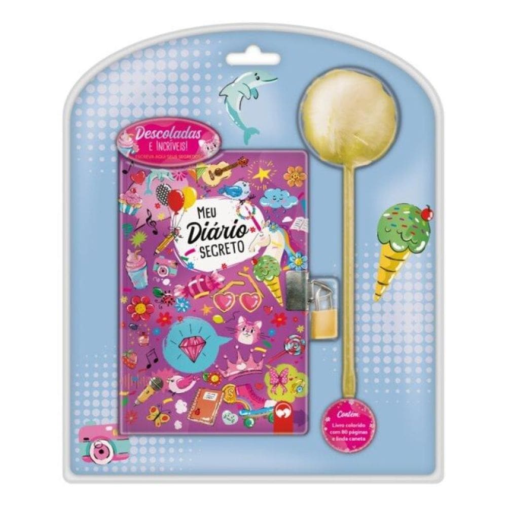 Livro Diário Pompom Descoladas E Incríveis