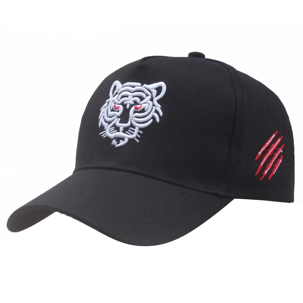 Boné de beisebol Tigers Anime para crianças ajustável 56-58cm