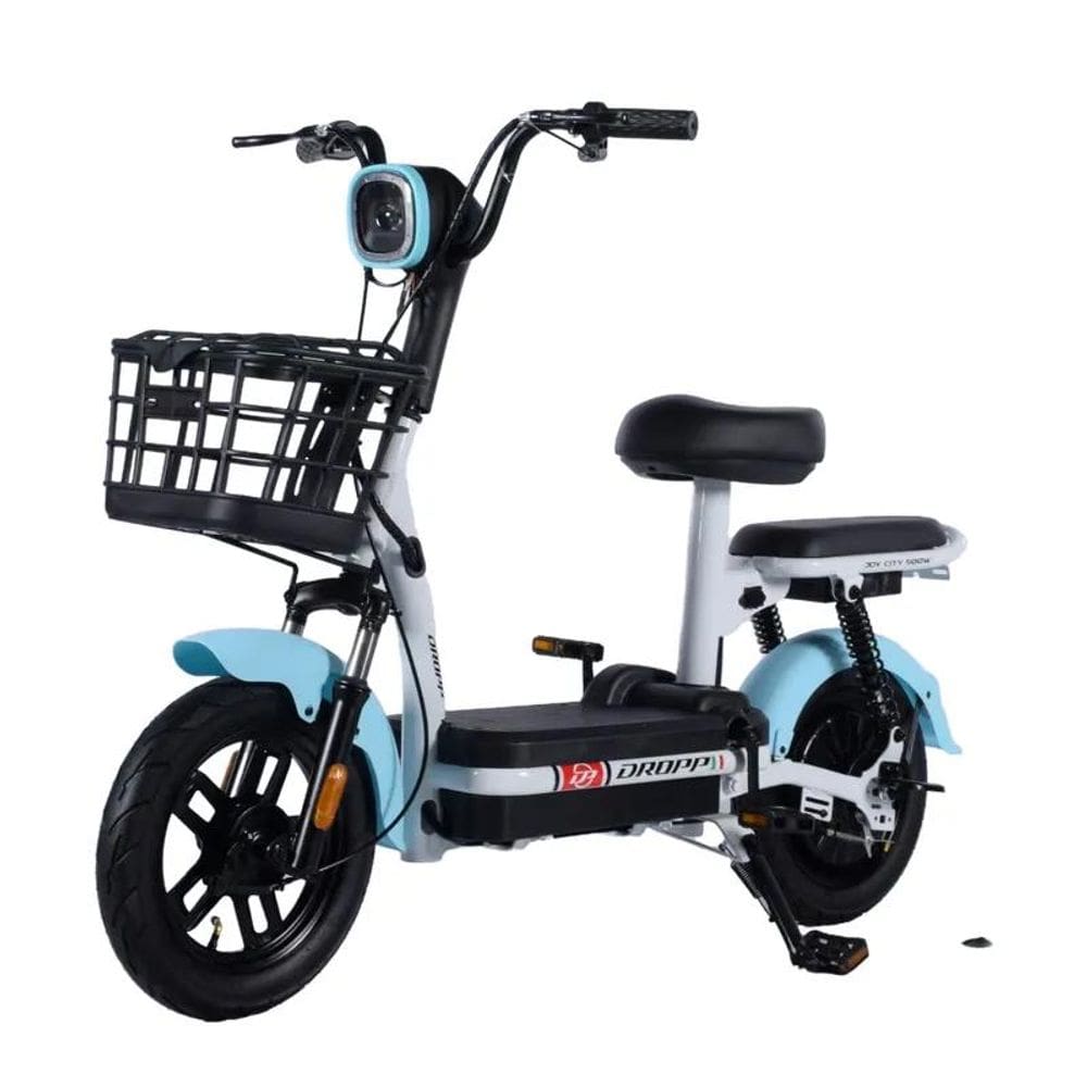 Bicicleta Eletrica Scooter Aro 14 Dropp Joy City 500W