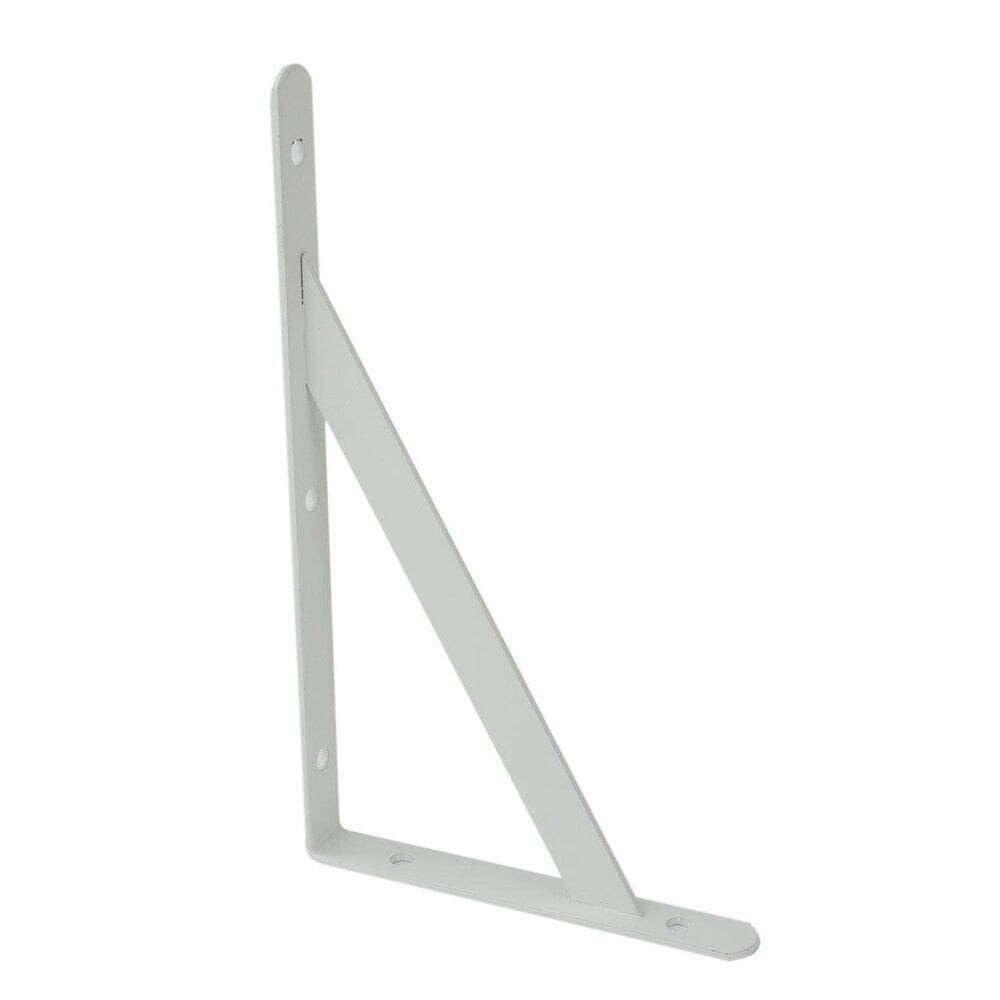 Cantoneira de Ferro 20x12cm Mão Francesa Branco - Tudo em Caixa