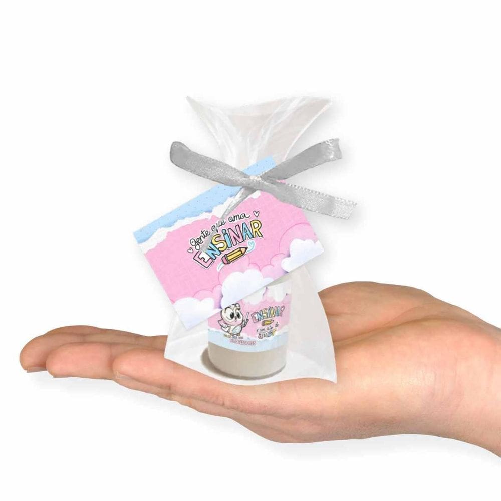 10 Lembrancinhas Mini Hidratante Dia Dos Professores