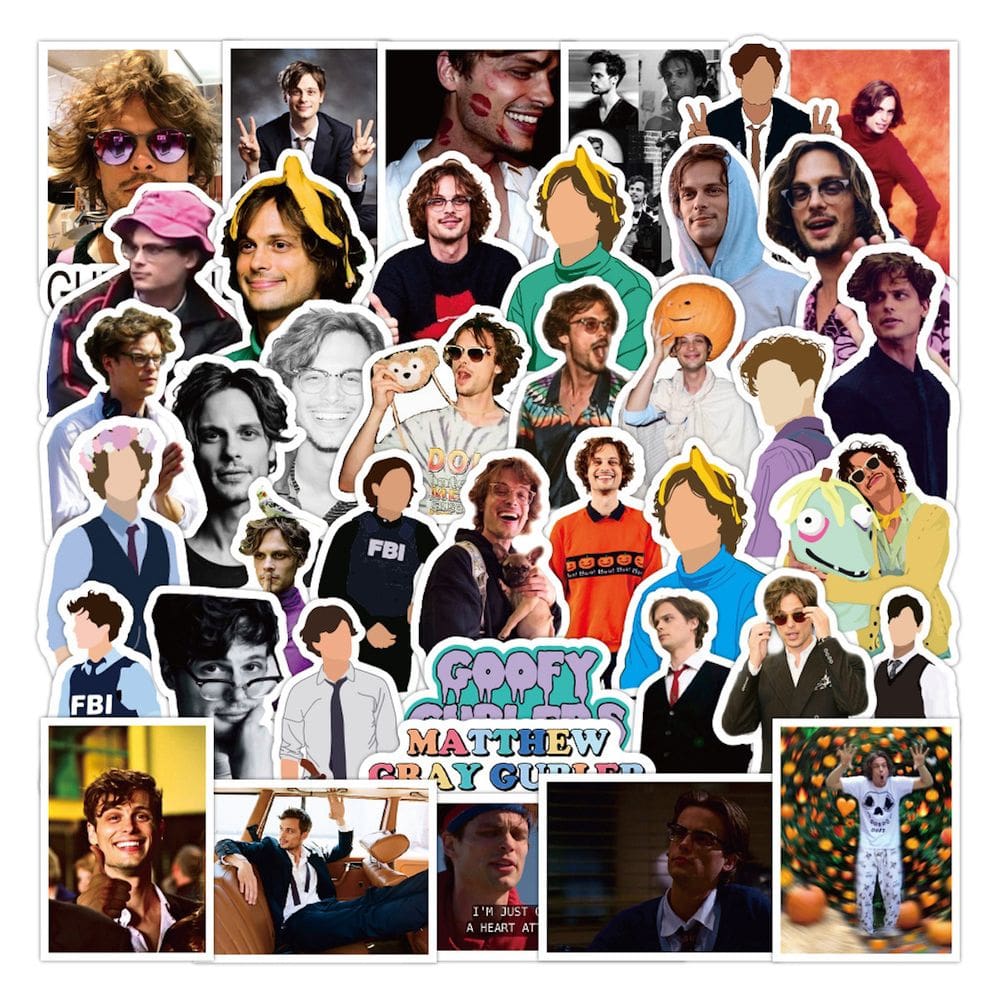 Adesivos Kobe Bryant Anime Cartoon 50 peças de PVC impermeável