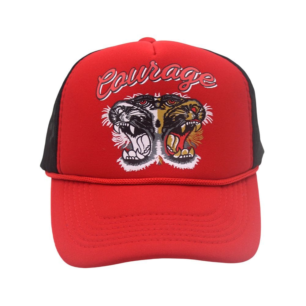 Boné de beisebol Tigers Anime para crianças ajustável 56-58cm