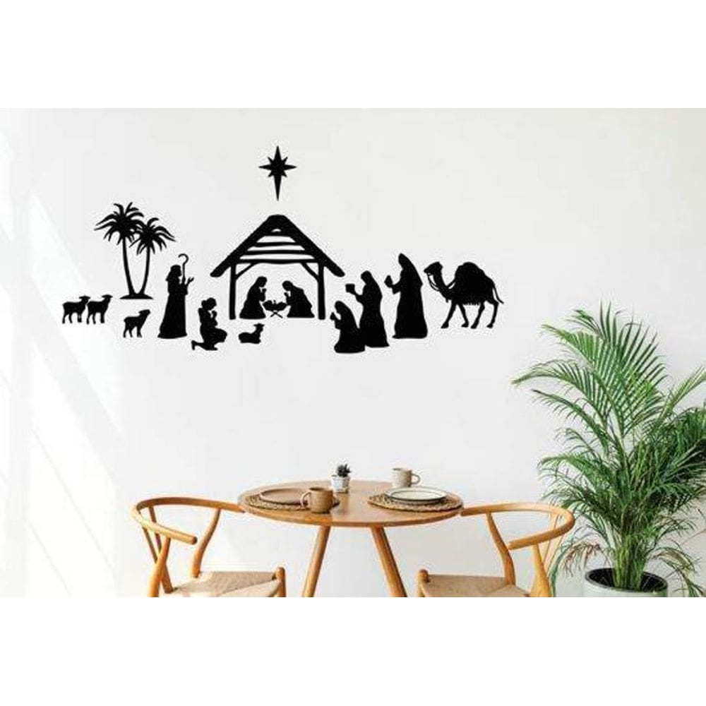 Adesivo De Parede Presépio
