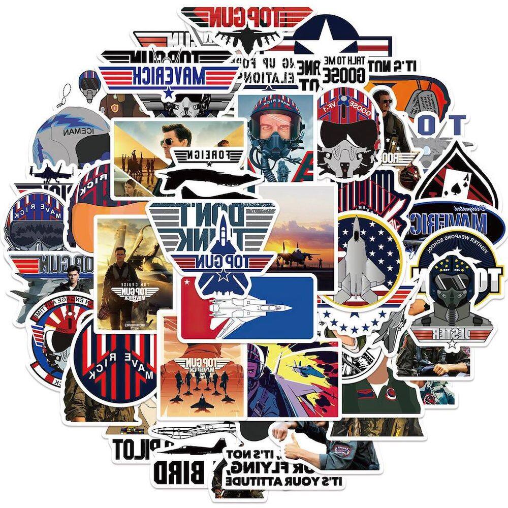 Pacote de adesivos Foundings of Partys Anime, 50 unidades para carro