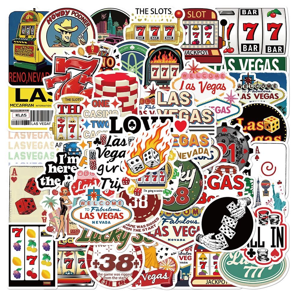 Adesivos Americans States em vinil impermeável Anime S (50 unidades)