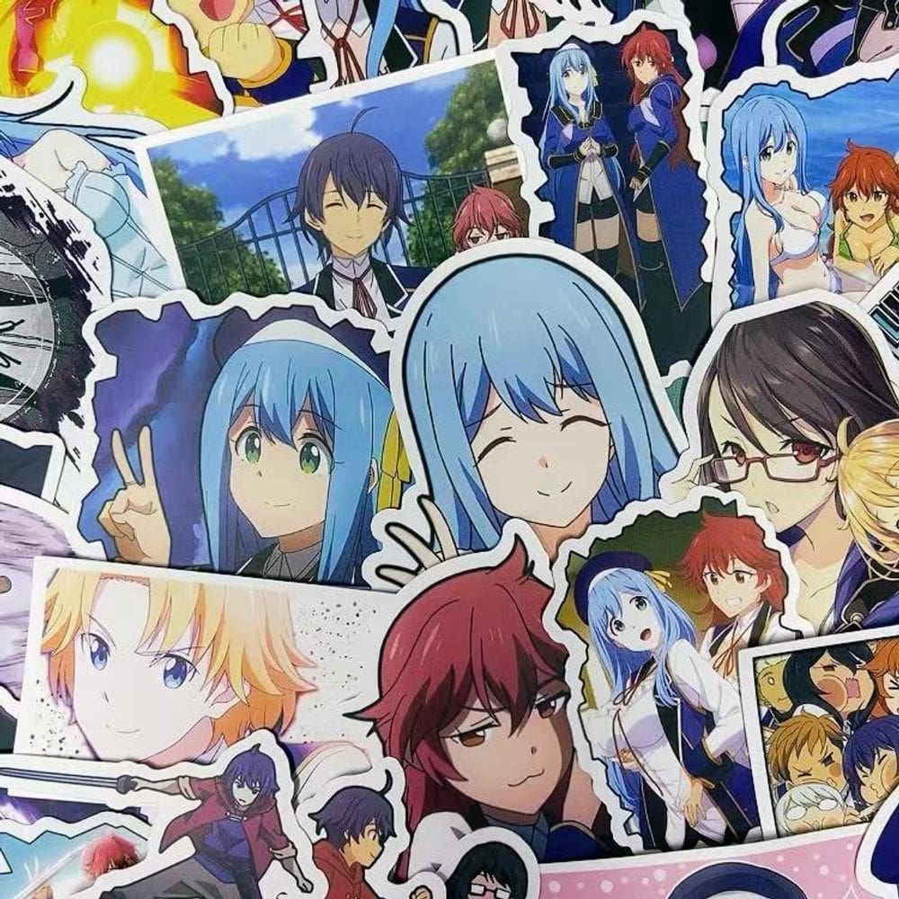 Adesivos Sons Of A Wizards em vinil impermeável Anime x50