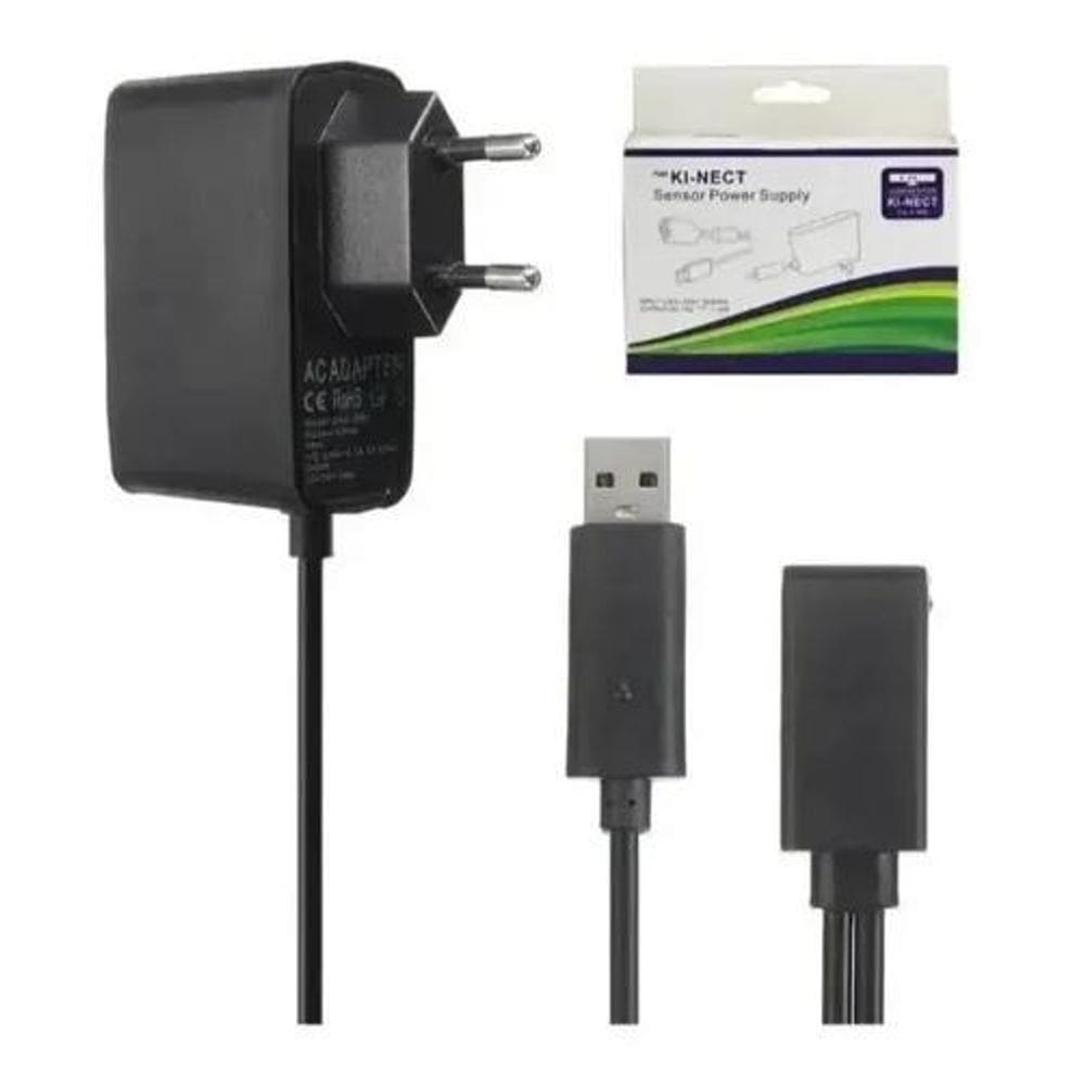Fonte Adaptador Para Kinect Do Xbox 360 E Pc Bivolt Usb