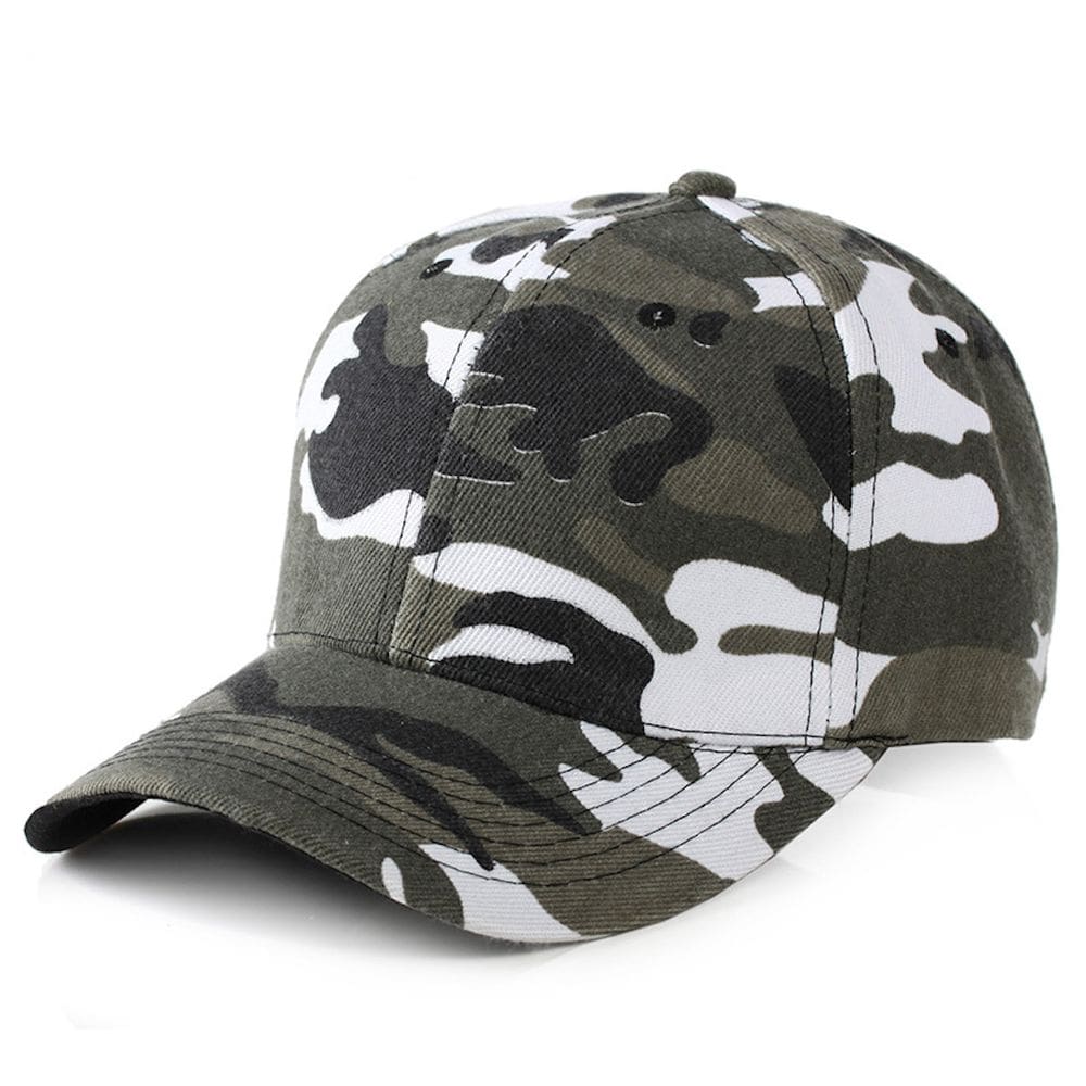 Boné de beisebol, camuflagem, anime militar, Snapback, HipH