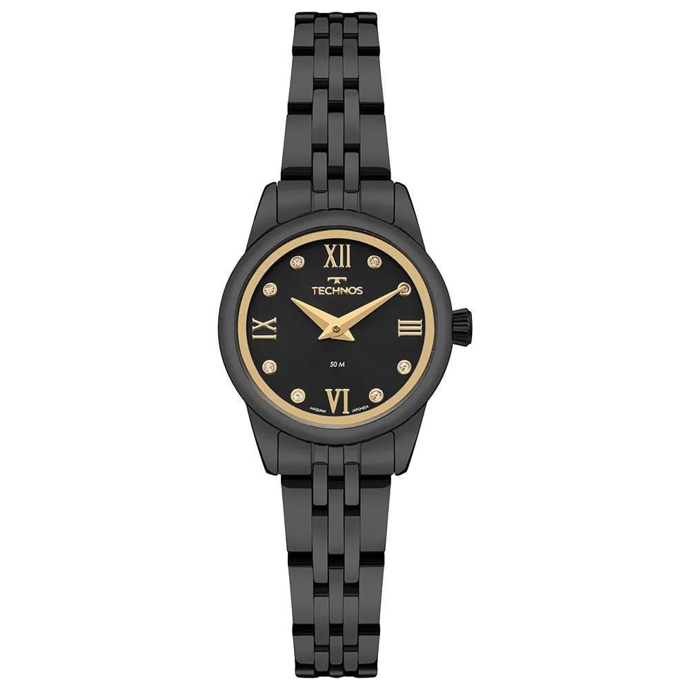 Relógio Technos Feminino Mini Preto - 2025LUT/1P