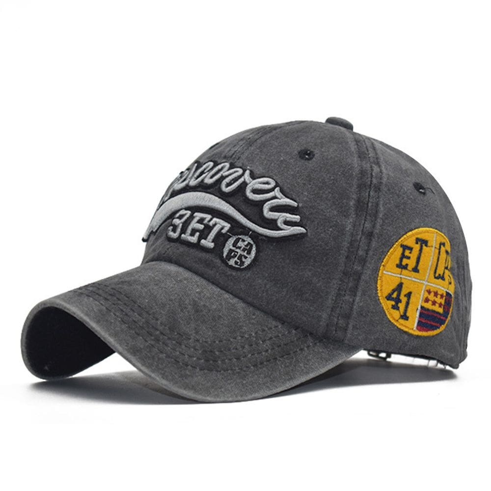 Boné de beisebol ET41 Anime Snapback Cap Hip Hop Unissex
