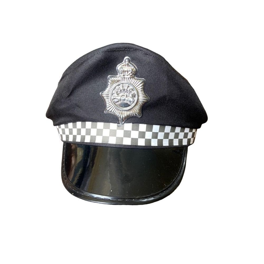 Kit Fantasia Completo Policial Masculino Chapéu+ Acessórios