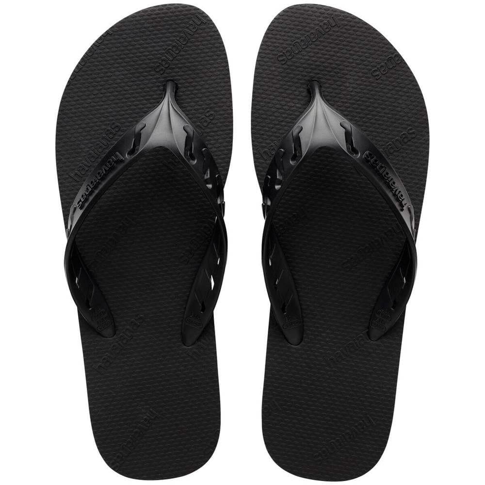 Sandália Havaianas Track GO Tamanho 41/2 Preto 1 Par