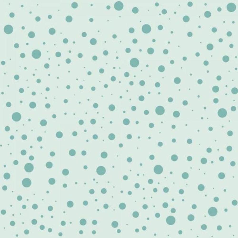 Papel De Parede Infantil Bolinhas Verde