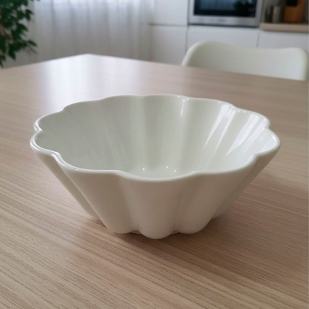 Saladeira Tigela Bowl Fruteira Redondo Em Cerâmica 1L 20cm