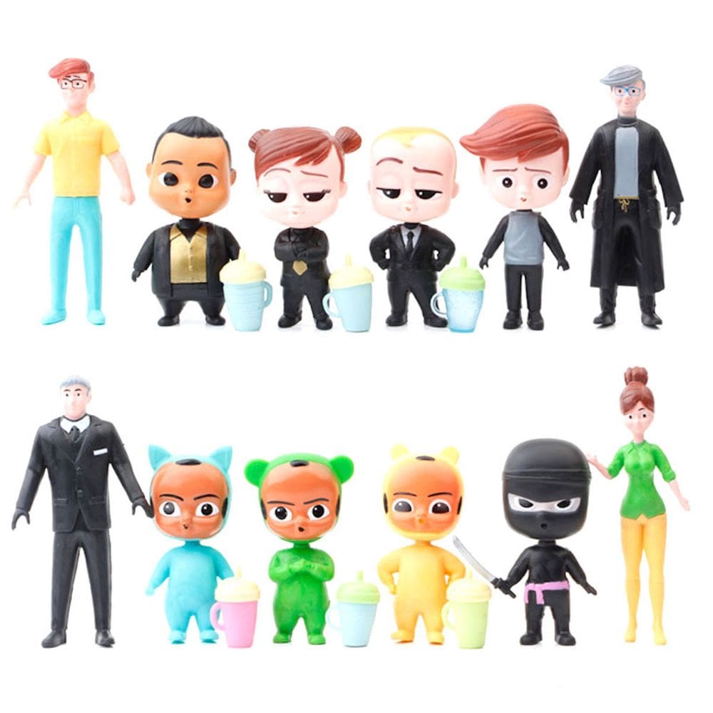 Figura Boss Baby Theodores Lindseys Templetons 12 unidades