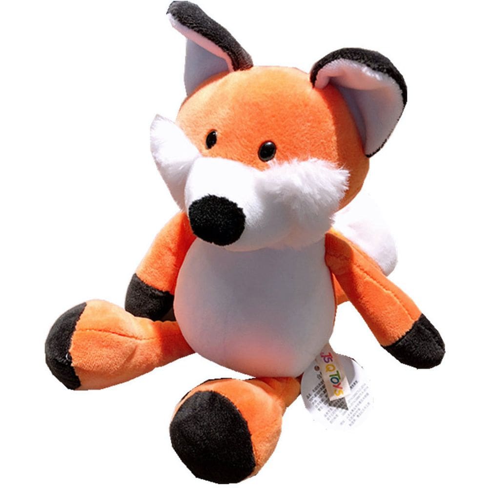 Boneca de pelúcia Forest Animal Fox 25 cm em algodão e pelúcia