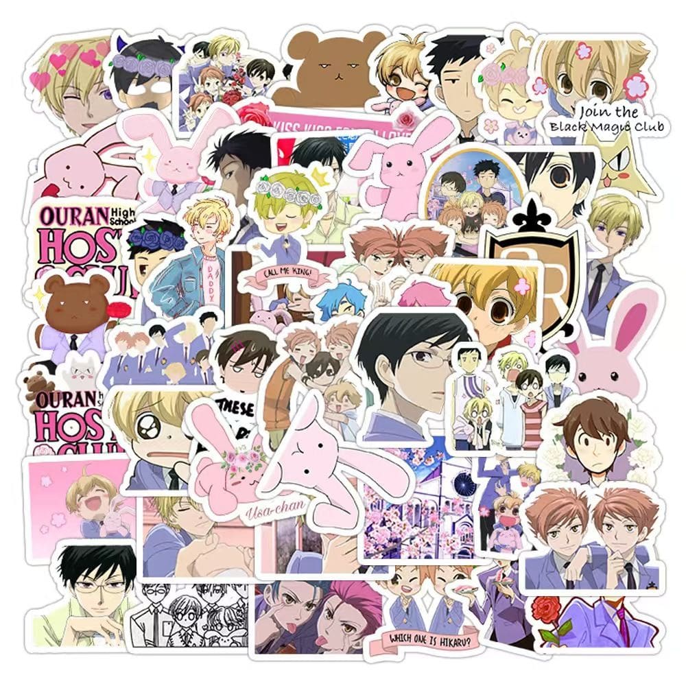 Adesivos Ourans Highs Schools Hosts Clubs à prova d`água (50 unidades)