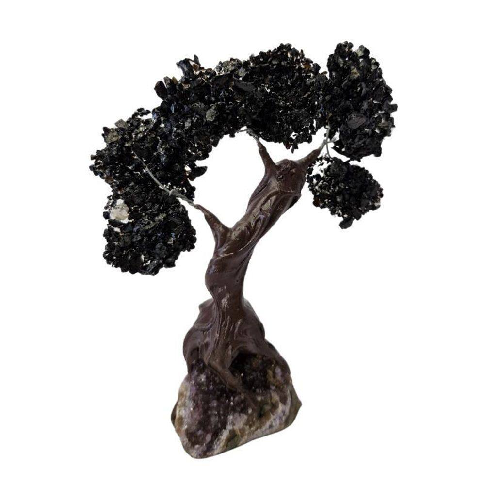 Árvore De Pedra De Turmalina Presente E Decoração