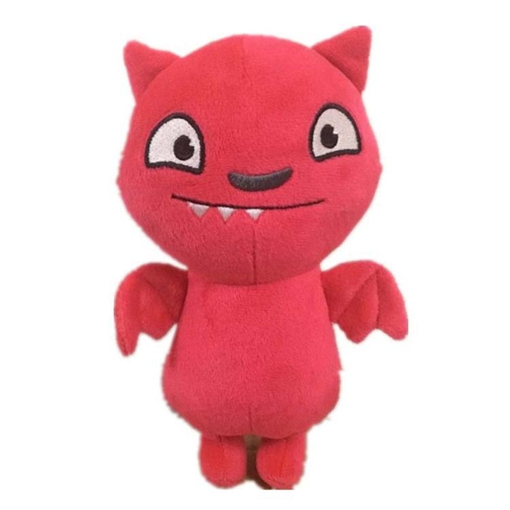 Brinquedo de pelúcia Ugly Dolls Lucky Bat Anime Red 15cm