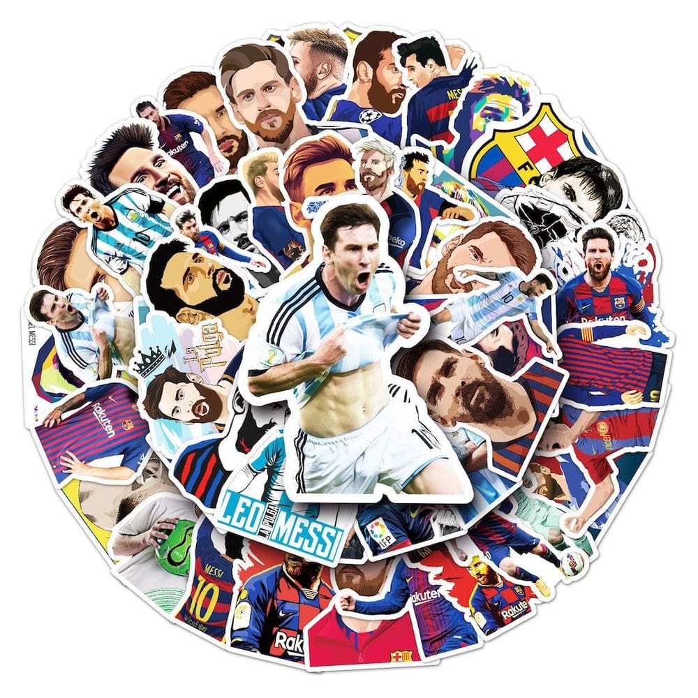 Pacote de adesivos Messies Anime 51 peças de adesivos decorativos de desenhos animados