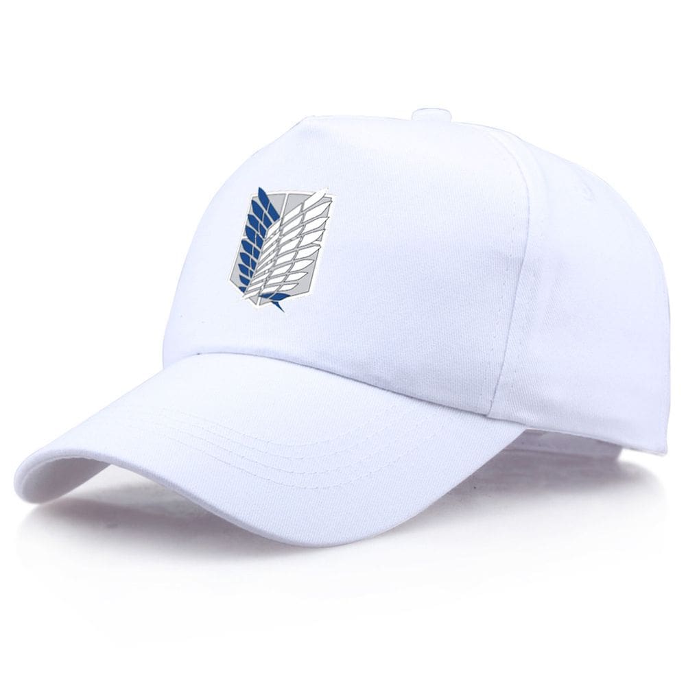 Boné de beisebol Attacks Titans Scouts Regiments Anime Snapback