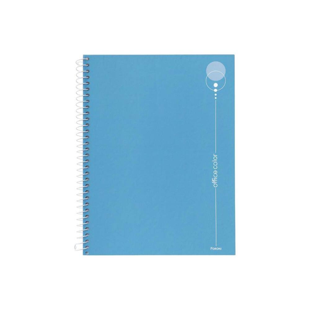 Caderno Universitario 1 Materia Office Azul Claro Foroni