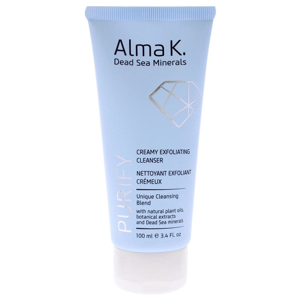 Limpador Alma K Esfoliante Cremoso 100mL com Óleo de Uva e Abacate