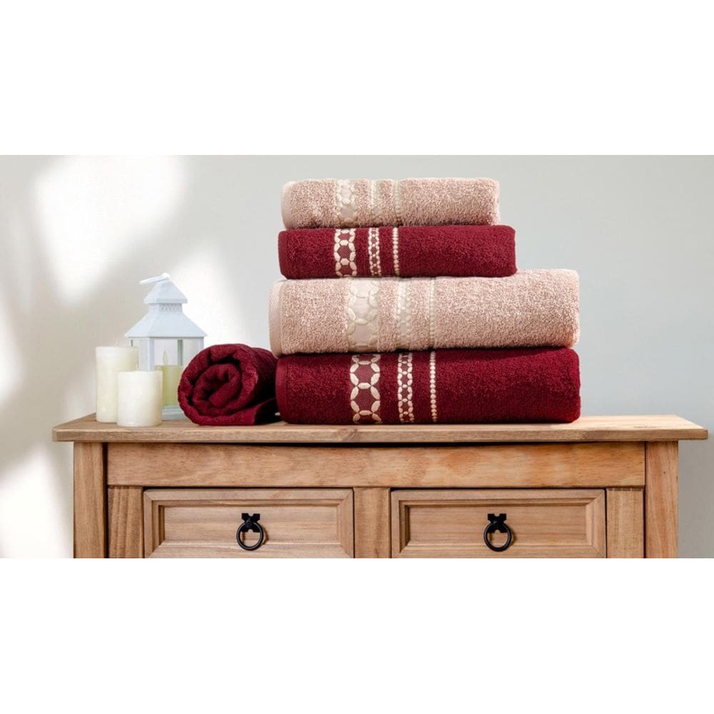 Jogo de Toalhas 5 Peças Sultan Sonhare Romance Prata – Algodão, Bordado Jacquard, Alta Absorção