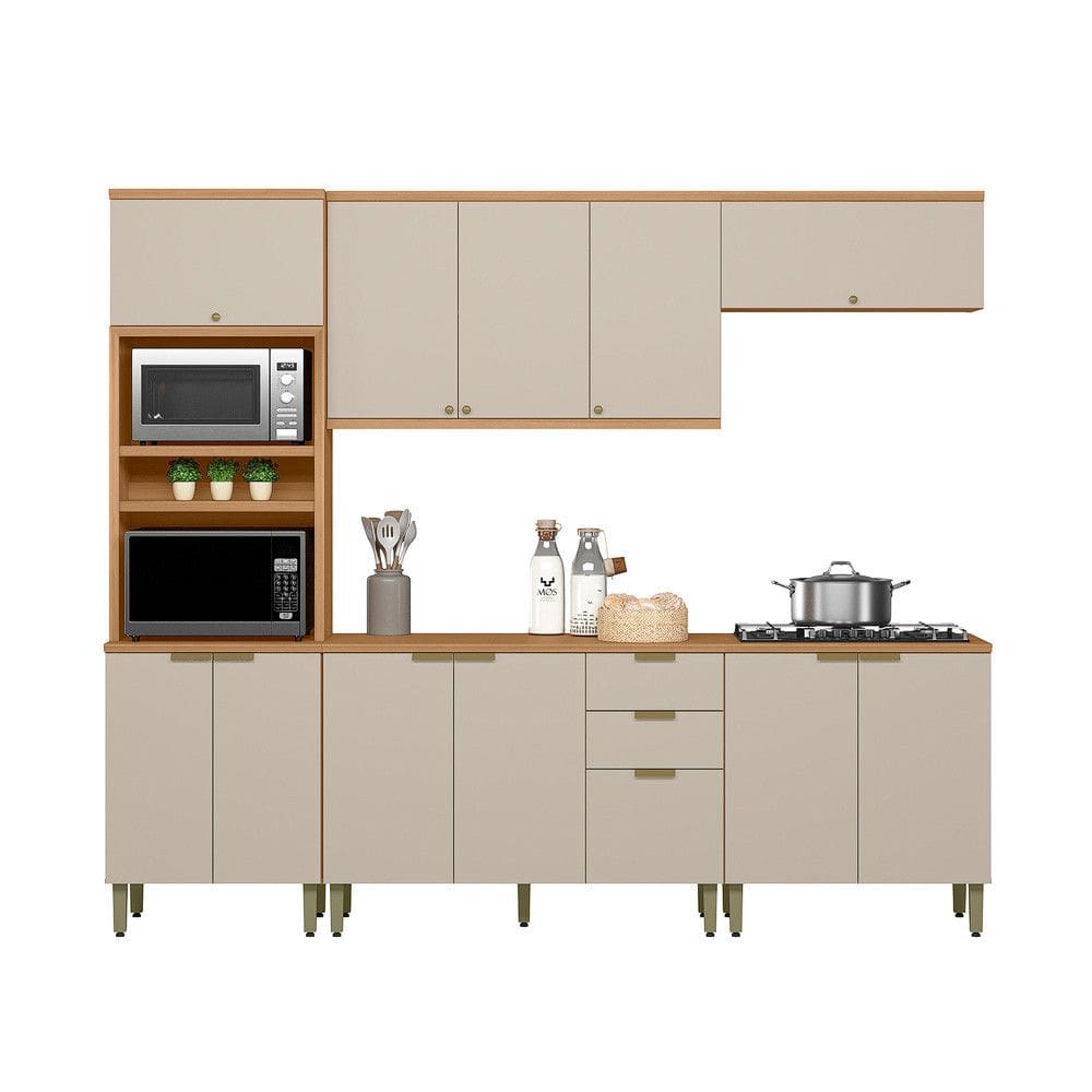 Cozinha 5 Pecas Torre Quente e Aereo Simples Selene Linea Brasil