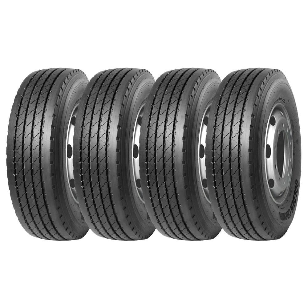 KIT 4 Pneu Golden Crown AZ170AW 215/75 R17.5 Aro 17.5 135/133J 16PR Liso