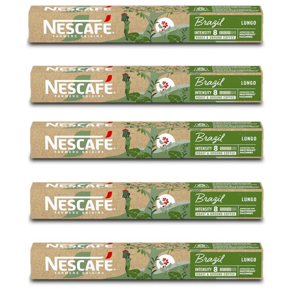 50 Cápsulas De Nescafé Farmers Origins Brazil