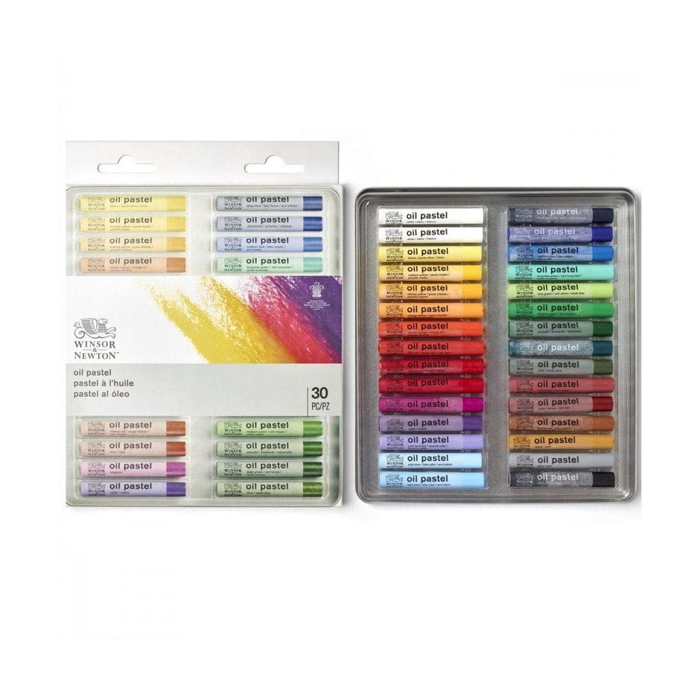 Giz Pastel Oleoso Winsor & Newton 30 Cores