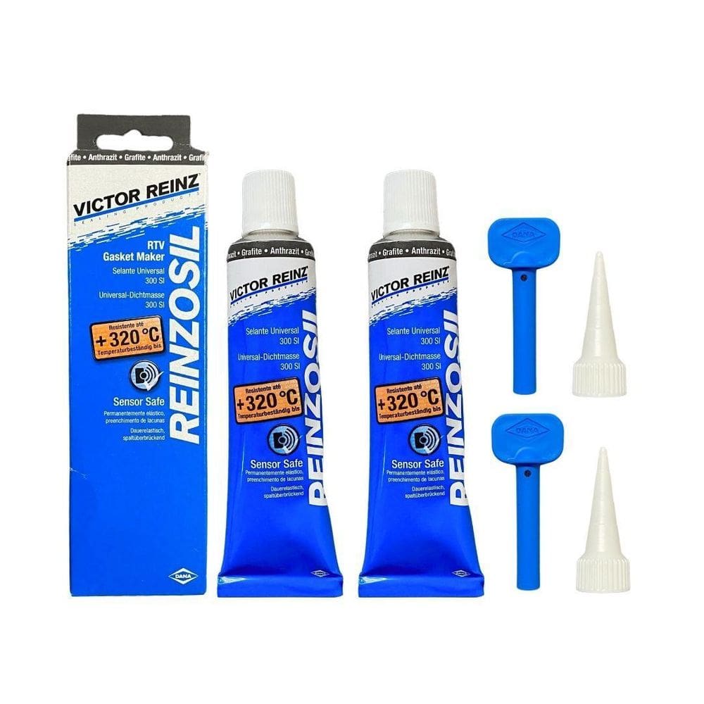 Par Cola Silicone Alta Temperatura Reinzosil Tampa Válvulas