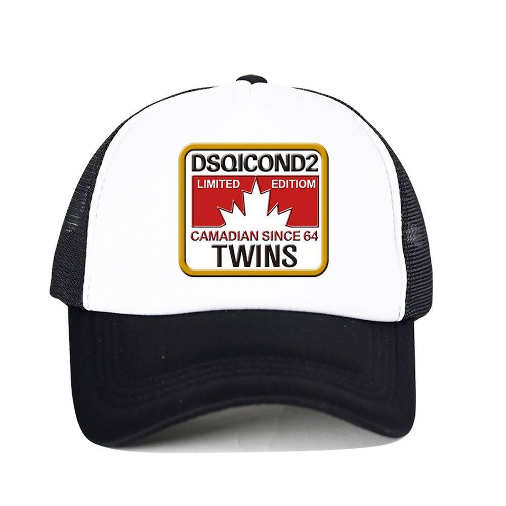 Boné de beisebol Dsquareds2 Twins Anime Snapback Hat de algodão